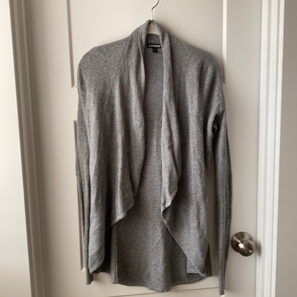 Express XS Grey cardigan